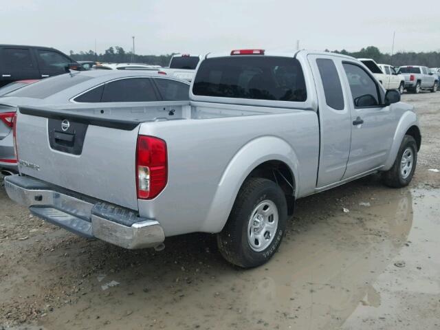 1N6BD0CT1FN710326 - 2015 NISSAN FRONTIER S SILVER photo 4