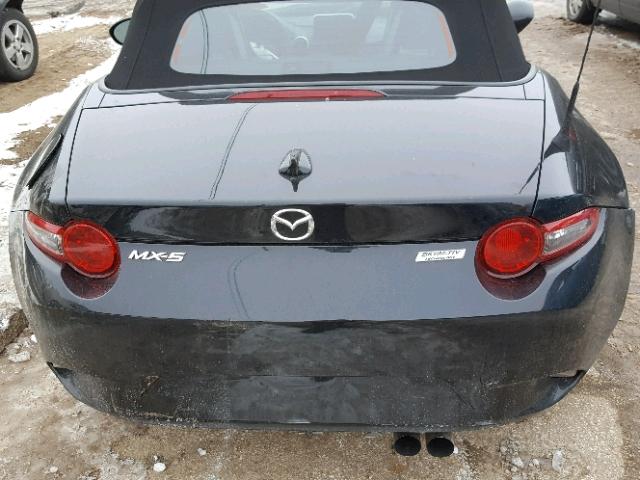 JM1NDAD79G0115469 - 2016 MAZDA MX-5 MIATA BLACK photo 6