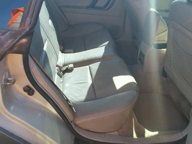 4S4BP62C757377868 - 2005 SUBARU LEGACY OUT BEIGE photo 6