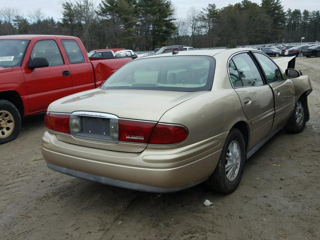 1G4HR54K55U264635 - 2005 BUICK LESABRE LI GOLD photo 4