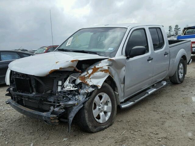 1N6AD0FR9CC413923 - 2012 NISSAN FRONTIER S SILVER photo 2