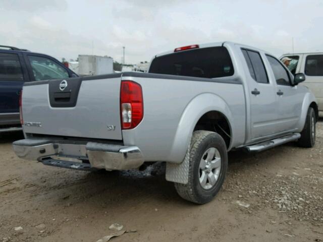 1N6AD0FR9CC413923 - 2012 NISSAN FRONTIER S SILVER photo 4