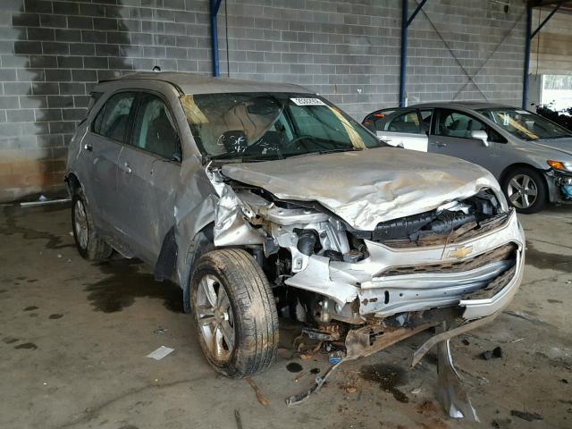 2GNALBEK8G1155547 - 2016 CHEVROLET EQUINOX LS SILVER photo 1