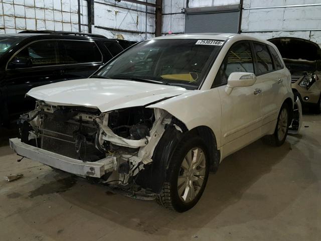 5J8TB1H51BA007311 - 2011 ACURA RDX TECHNO WHITE photo 2