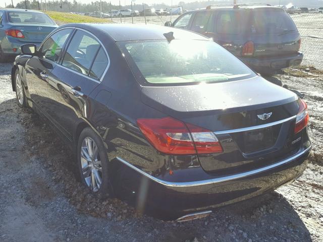 KMHGC4DD0DU253565 - 2013 HYUNDAI GENESIS 3. BLACK photo 3