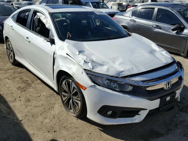 2HGFC1F34GH658534 - 2016 HONDA CIVIC EX თეთრი ფოტო 1