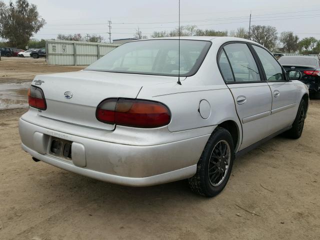 1G1ND52J516209433 - 2001 CHEVROLET MALIBU SILVER photo 4