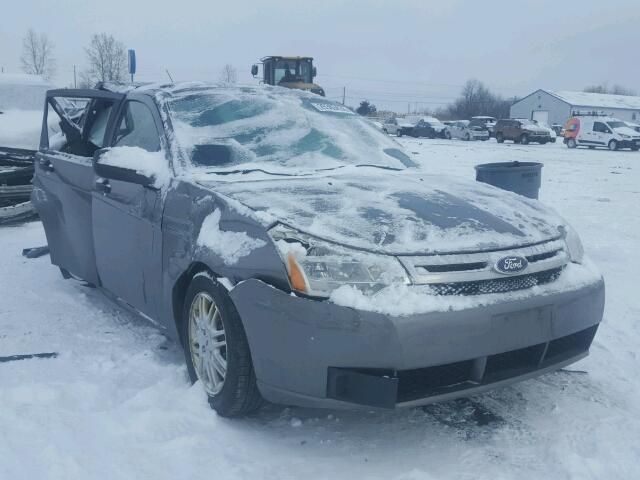 1FAHP3FN0BW133642 - 2011 FORD FOCUS SE GRAY photo 1