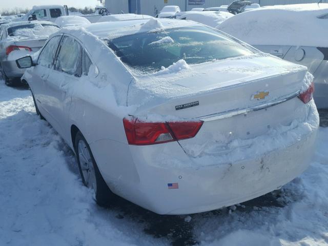 2G1105SA0H9188150 - 2017 CHEVROLET IMPALA LT WHITE photo 3