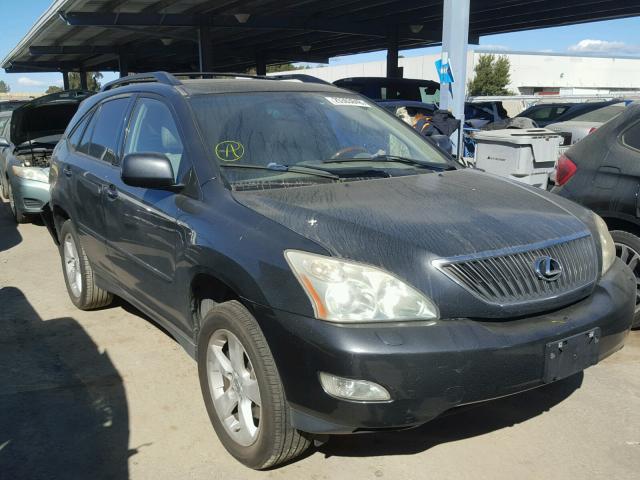 JTJGA31UX40006048 - 2004 LEXUS RX 330 BLACK photo 1