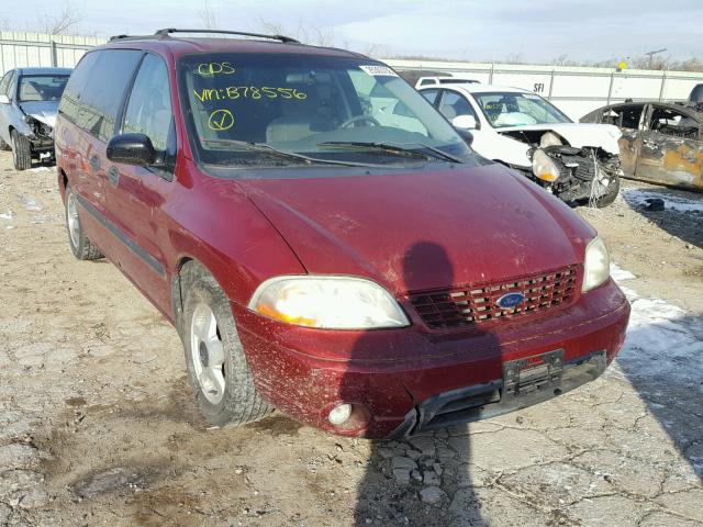 2FMZA51422BB78556 - 2002 FORD WINDSTAR L RED photo 1