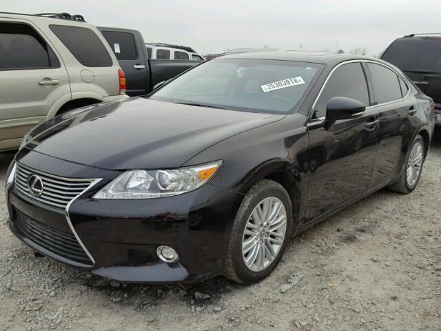 JTHBK1GG4F2191199 - 2015 LEXUS ES 350 BLACK photo 2