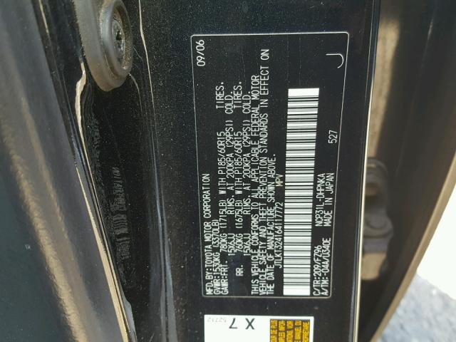 JTLKT324164117772 - 2006 TOYOTA SCION XB 石墨色 照片 10