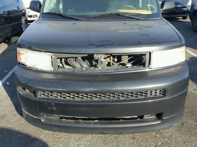 JTLKT324164117772 - 2006 TOYOTA SCION XB CHARCOAL photo 9