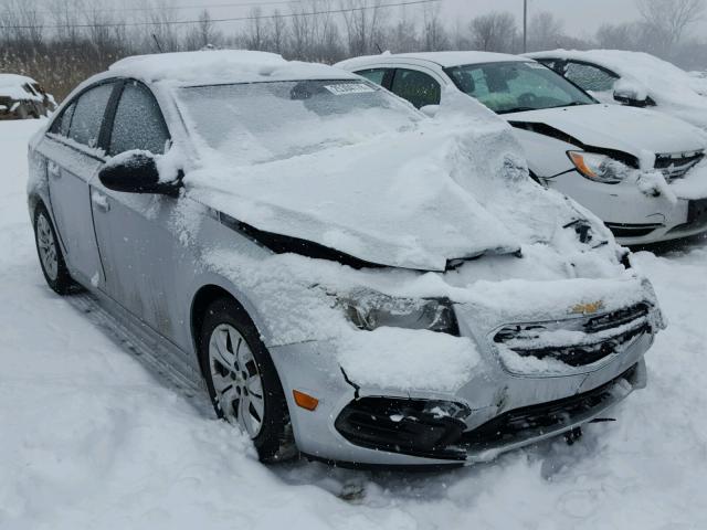 1G1PA5SH8F7233774 - 2015 CHEVROLET CRUZE LS SILVER photo 1