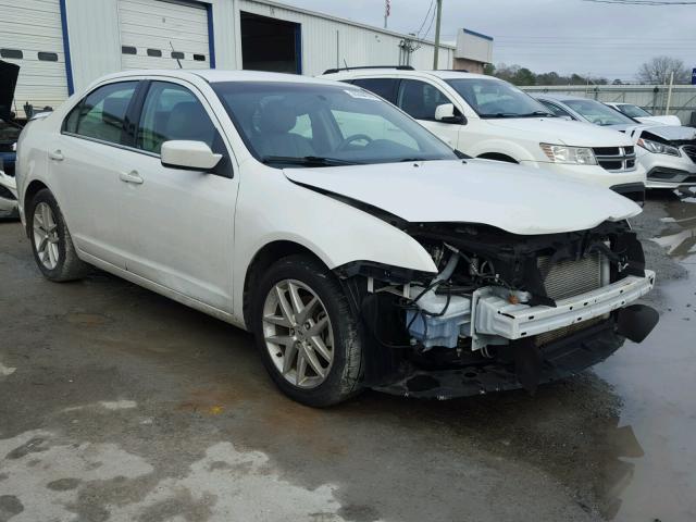 3FAHP0JA7BR218015 - 2011 FORD FUSION SEL WHITE photo 1