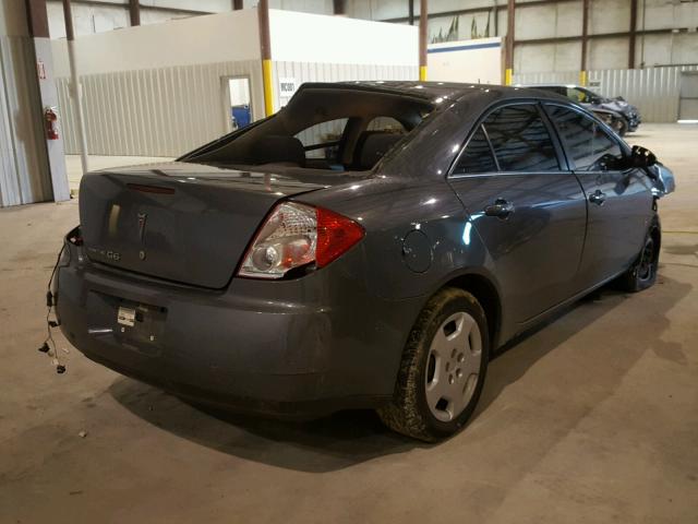 1G2ZF57B284221652 - 2008 PONTIAC G6 VALUE L GRAY photo 4