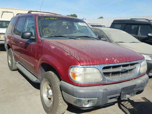 1FMZU83P61ZA45181 - 2001 FORD EXPLORER X RED photo 1