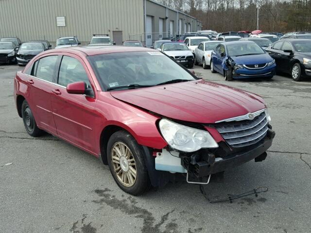 1C3LC56K97N509838 - 2007 CHRYSLER SEBRING TO RED photo 1