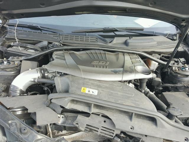 KMHHU6KJ9FU122790 - 2015 HYUNDAI GENESIS CO BLACK photo 7