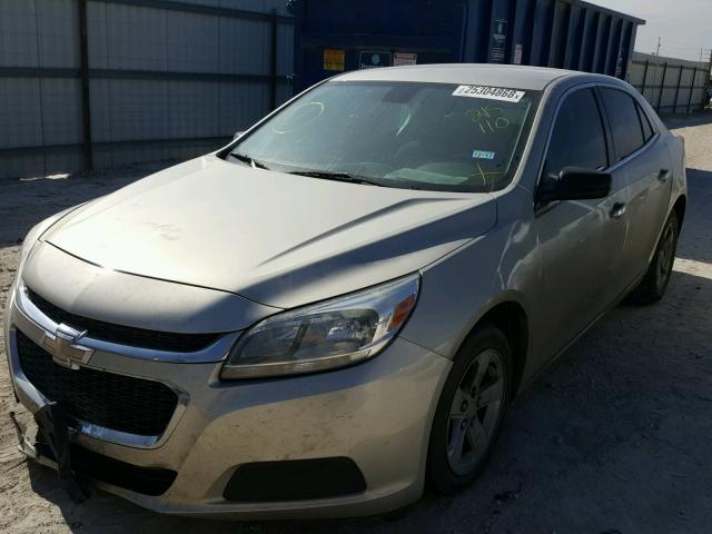 1G11B5SL6EF215110 - 2014 CHEVROLET MALIBU LS 米色 照片 2