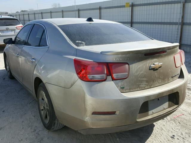 1G11B5SL6EF215110 - 2014 CHEVROLET MALIBU LS 米色 照片 3