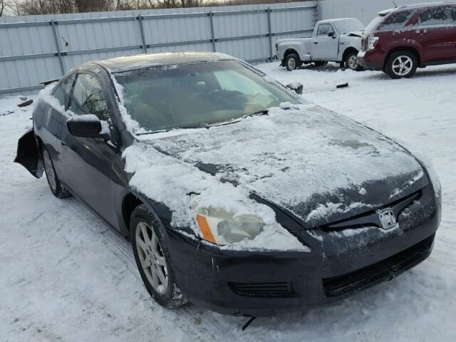 1HGCM82634A022710 - 2004 HONDA ACCORD EX BLACK photo 1