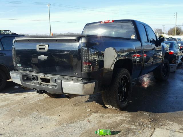 1GCSCREA5AZ281151 - 2010 CHEVROLET SILVERADO BLACK photo 4