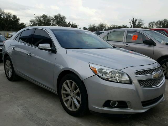 1G11H5SA6DF244568 - 2013 CHEVROLET MALIBU LTZ SILVER photo 1