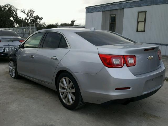 1G11H5SA6DF244568 - 2013 CHEVROLET MALIBU LTZ 银色 照片 3