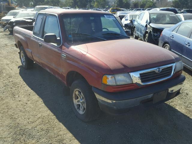 4F4YR16C8WTM22841 - 1998 MAZDA B2500 CAB RED photo 1