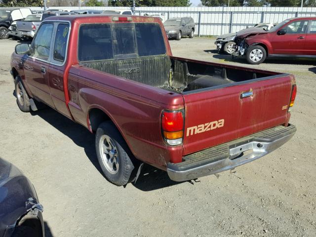 4F4YR16C8WTM22841 - 1998 MAZDA B2500 CAB RED photo 3