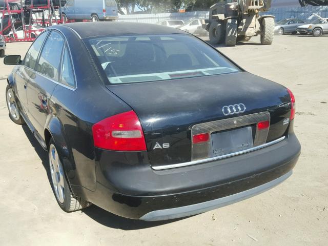 WAUZL64B61N146336 - 2001 AUDI A6 4.2 QUA BLACK photo 3