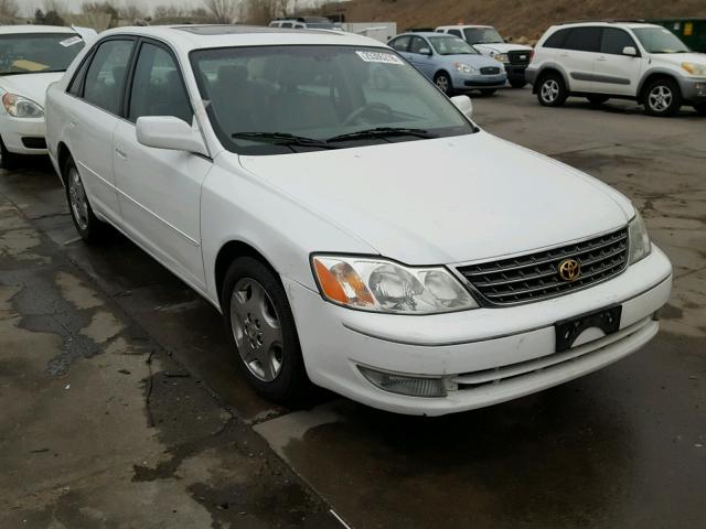 4T1BF28B63U301762 - 2003 TOYOTA AVALON XL WHITE photo 1