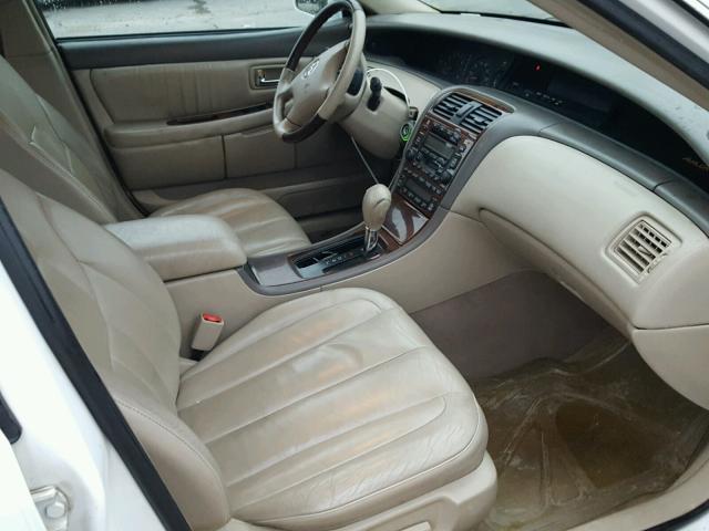 4T1BF28B63U301762 - 2003 TOYOTA AVALON XL WHITE photo 5