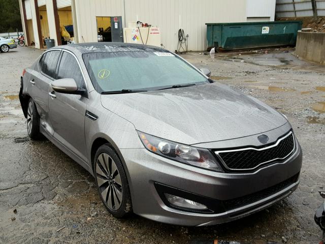 5XXGR4A69CG013492 - 2012 KIA OPTIMA SX SILVER photo 1