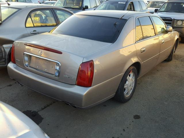 1G6KD54Y24U116134 - 2004 CADILLAC DEVILLE BEIGE photo 4