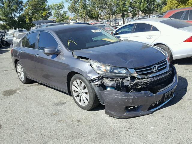 1HGCR2F71DA019287 - 2013 HONDA ACCORD EX CHARCOAL photo 1