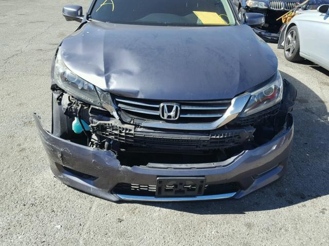 1HGCR2F71DA019287 - 2013 HONDA ACCORD EX CHARCOAL photo 9