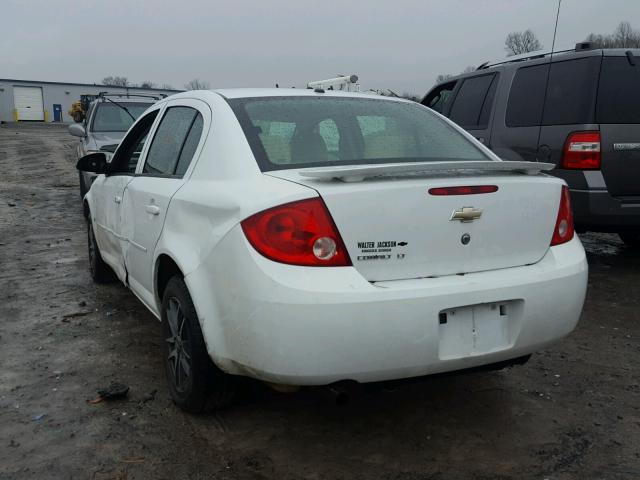 1G1AL58F287257027 - 2008 CHEVROLET COBALT LT WHITE photo 3