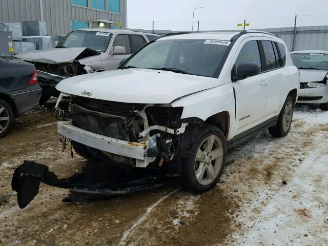 1J4NF5FB8BD274837 - 2011 JEEP COMPASS LI WHITE photo 2