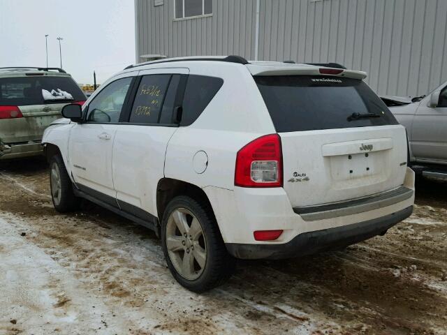 1J4NF5FB8BD274837 - 2011 JEEP COMPASS LI WHITE photo 3