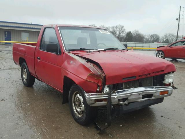 1N6ND11S0KC399930 - 1989 NISSAN D21 SHORT RED photo 1