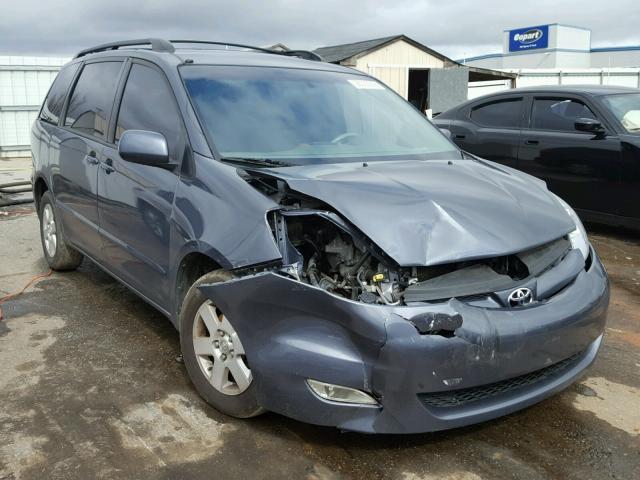 5TDZK22C17S096359 - 2007 TOYOTA SIENNA XLE BLUE photo 1