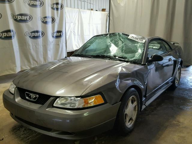 1FAFP40413F358991 - 2003 FORD MUSTANG GRAY photo 2