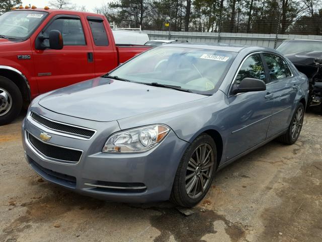 1G1ZG57B394219542 - 2009 CHEVROLET MALIBU LS GRAY photo 2