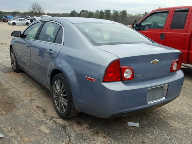 1G1ZG57B394219542 - 2009 CHEVROLET MALIBU LS GRAY photo 3