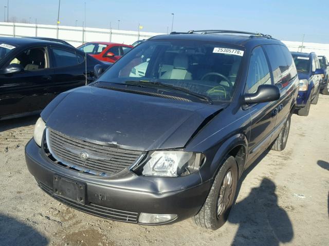 2C4GP54LX4R560907 - 2004 CHRYSLER TOWN & COU GRAY photo 2