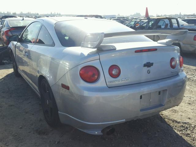 1G1AP11P067710588 - 2006 CHEVROLET COBALT SS SILVER photo 3