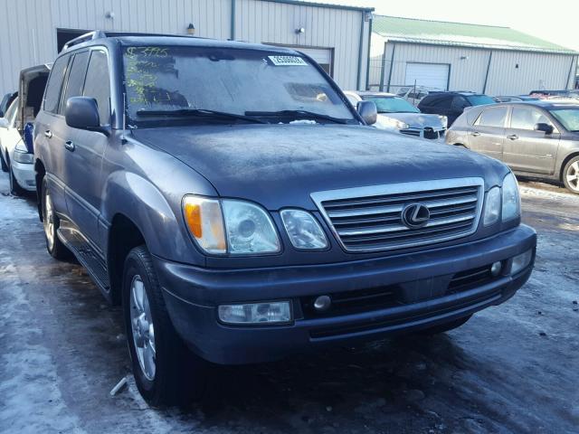 JTJHT00W033528894 - 2003 LEXUS LX 470 GRAY photo 1